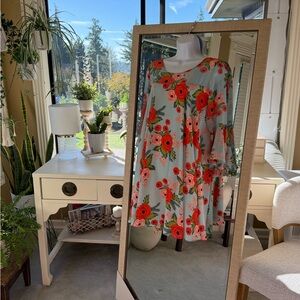 Floral Long Sleeve Dress